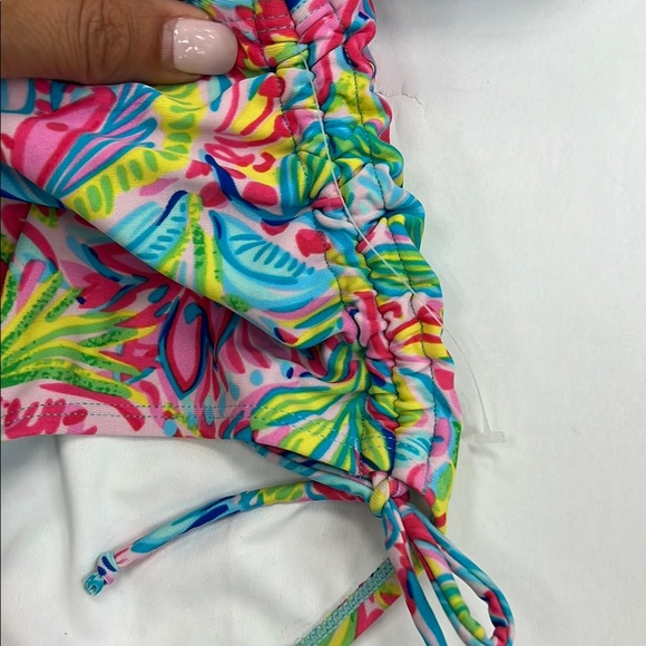 Vibrant Floral Halter Bikini Set SPL - Picture 4 of 4